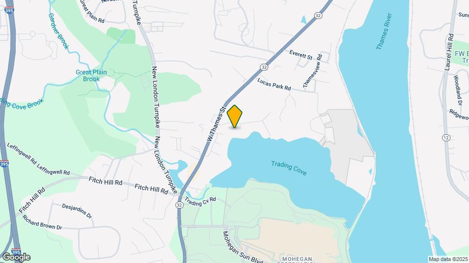 1623 Old Pond Ln Map and Location Details