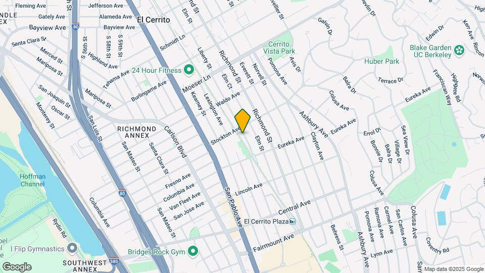 743 Liberty St Map and Location Details