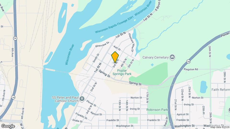 1722 3rd St N Map and Location Details