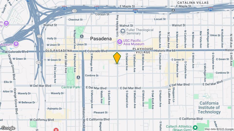 119 S Los Robles Ave, Unit 305 Map and Location Details