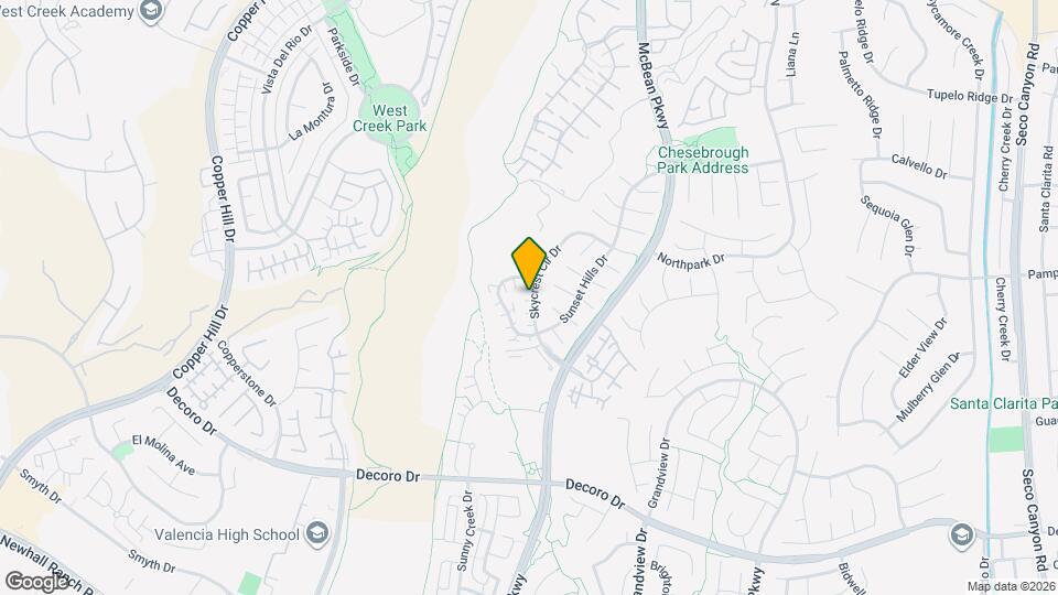 27879 Skycrest Cir Dr Map and Location Details