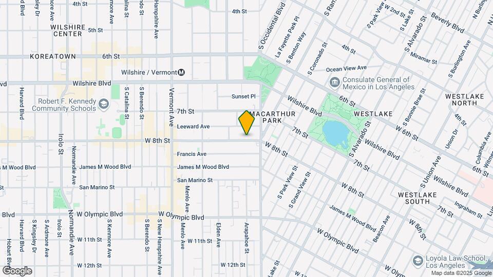 2743 W 8th St Map and Location Details