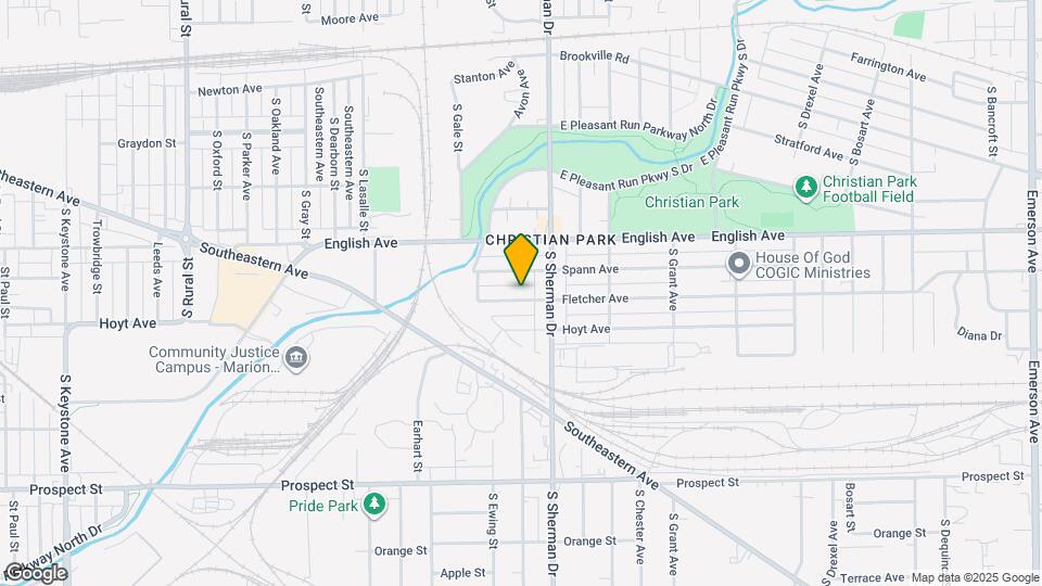 3710 Fletcher Ave Map and Location Details