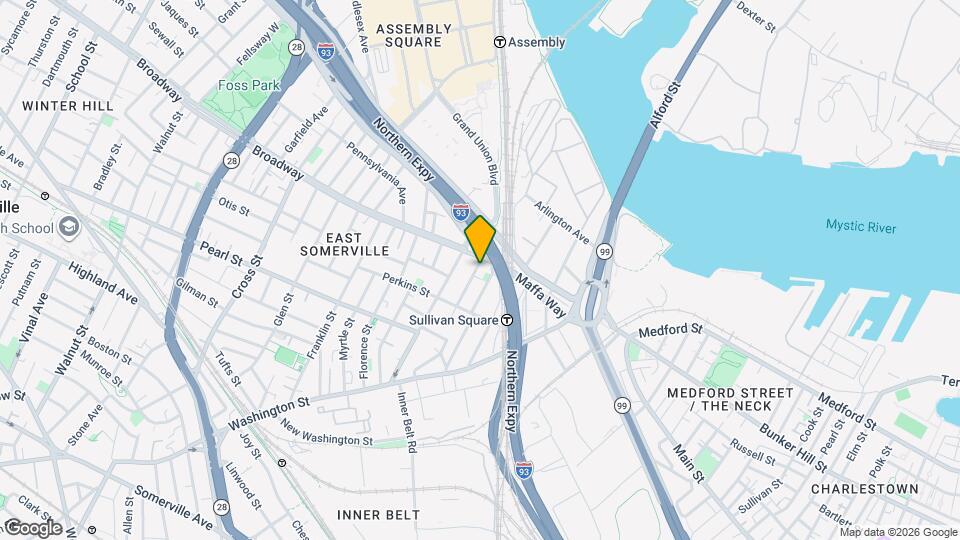 8 Mount Pleasant St, Unit 501 Map and Location Details