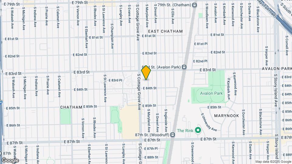 8338 S Maryland Ave Map and Location Details