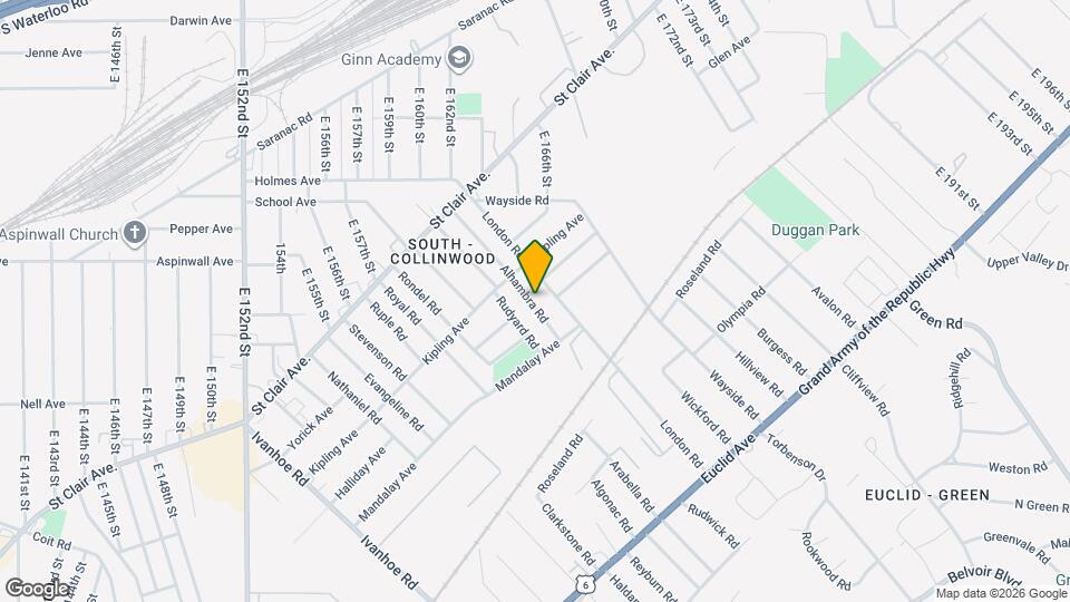 897 Alhambra Rd, Unit up Mapa y Detalles de la Ubicación