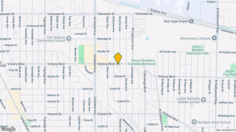 10808 Victory Blvd Map and Location Details