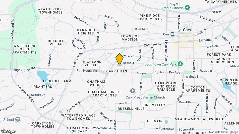 506 Ridgecrest Rd Map and Location Details
