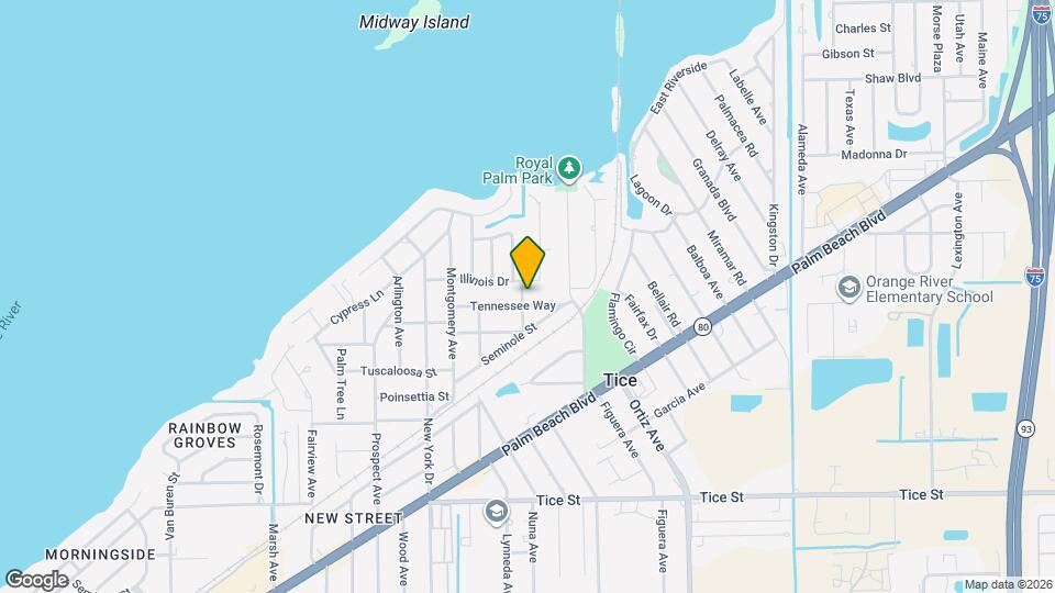 345 Georgia Ln Map and Location Details