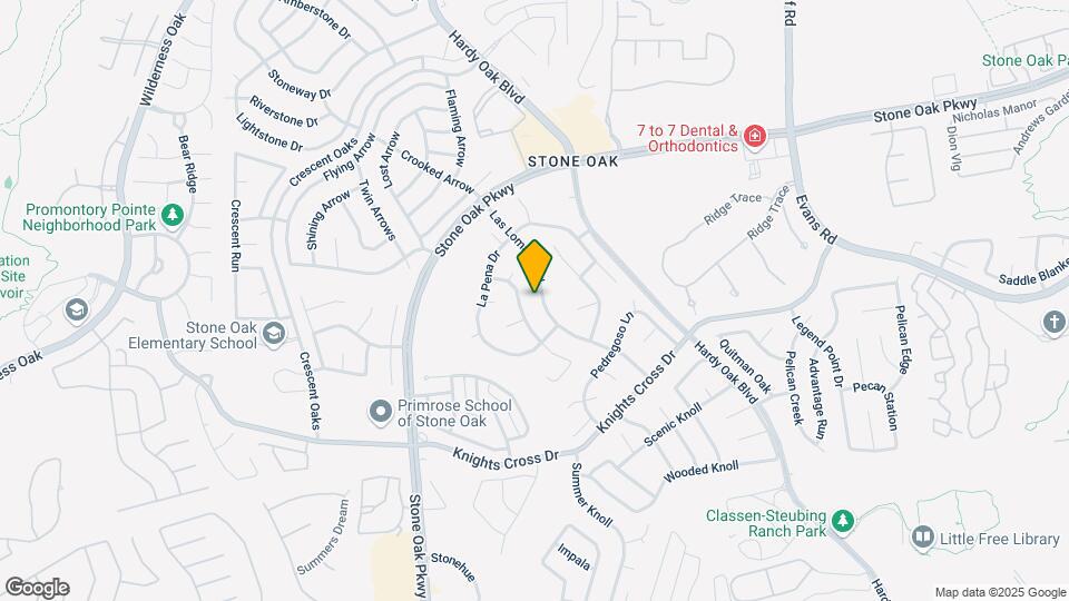 21027 Las Lomas Blvd Map and Location Details