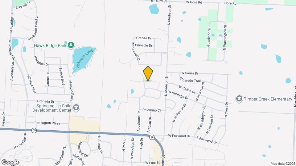 425 Sunflower Dr Mapa y Detalles de la Ubicación