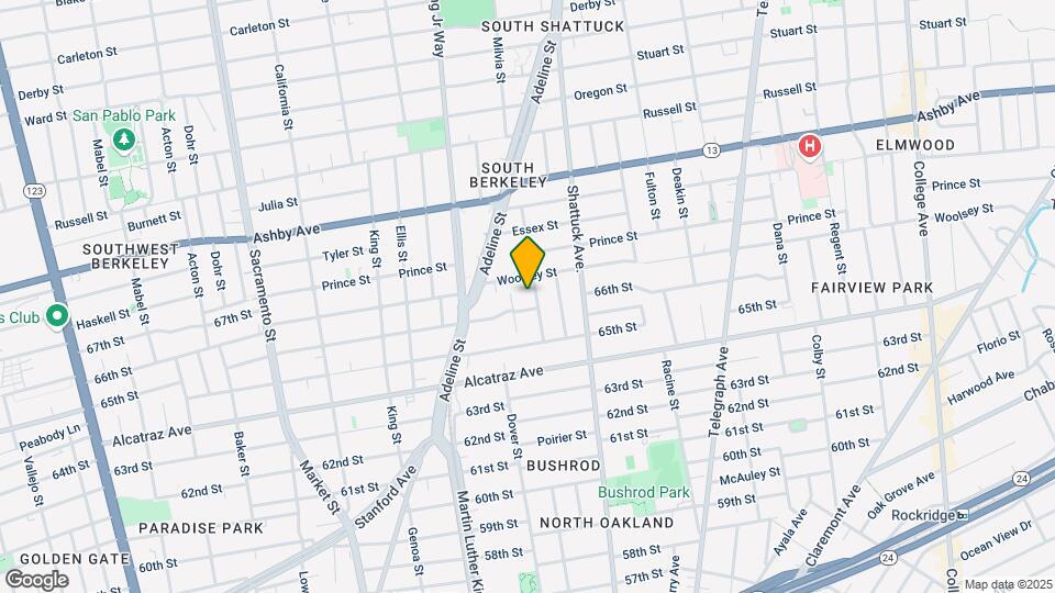6615 Tremont St Map and Location Details
