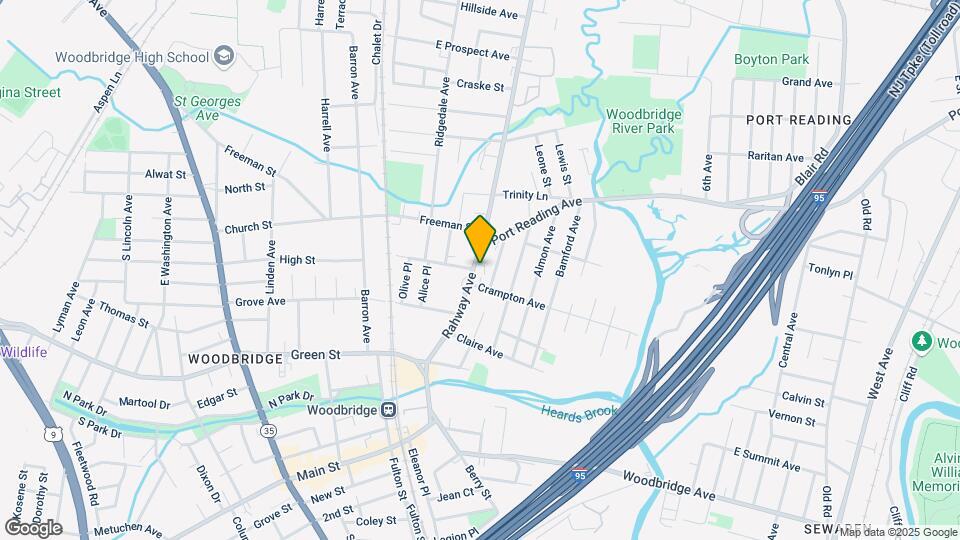 574 Rahway Ave Map and Location Details