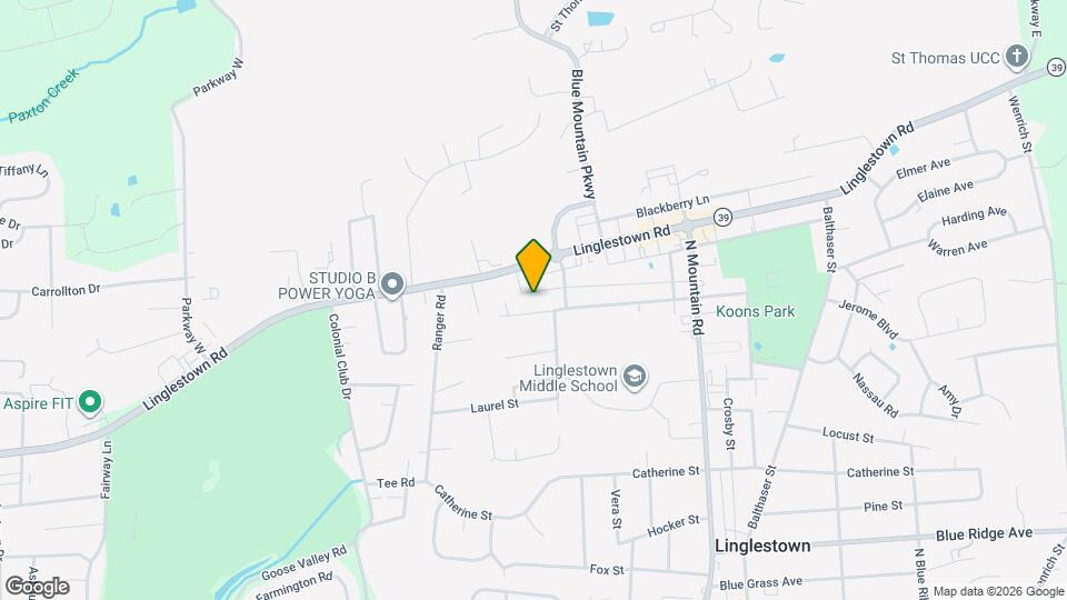 5885 Avis Ln Map and Location Details