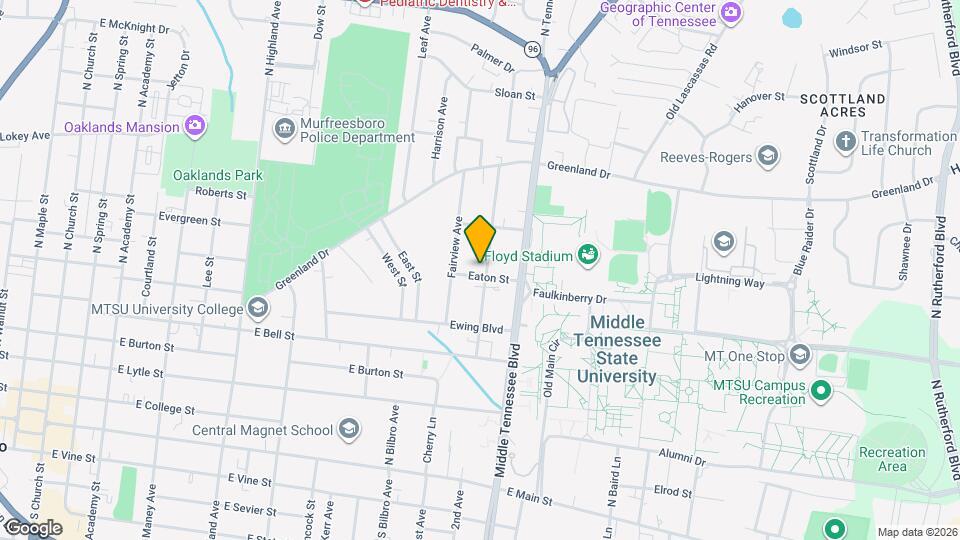 705 Crestland Ave, Unit B9 Mapa y Detalles de la Ubicación