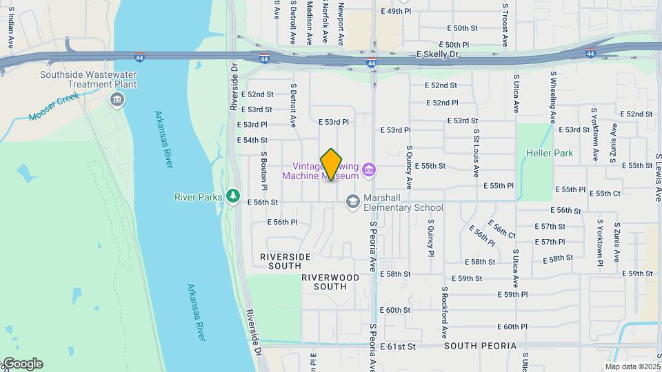 5530 S Newport Ave Map and Location Details