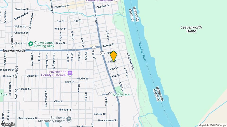 1108 S 3rd St Mapa y Detalles de la Ubicación