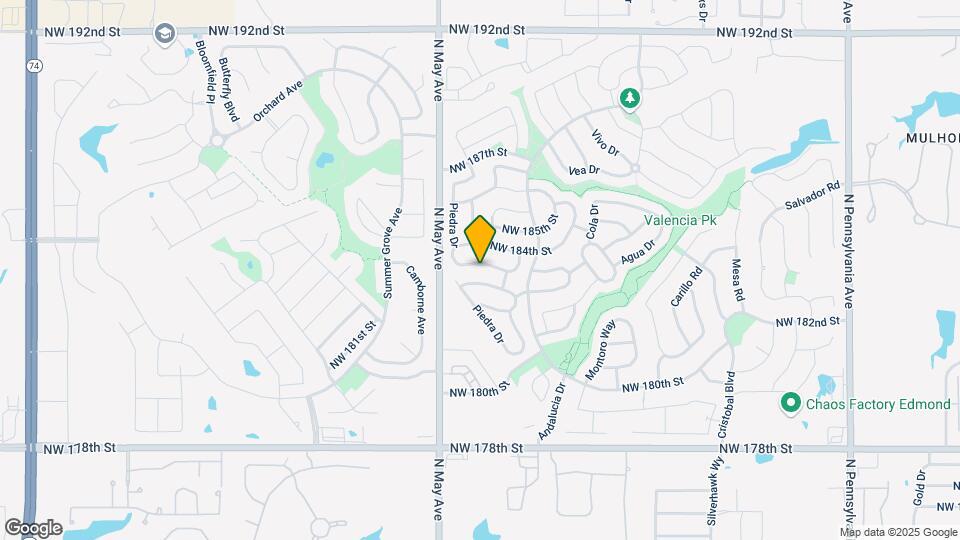 2820 NW 184th Terrace Map and Location Details