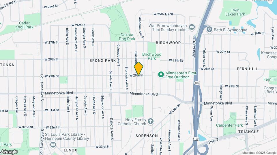 2905 Blackstone Ave Map and Location Details