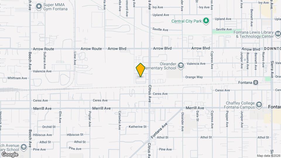 8600 Citrus Ave, Unit 2A Map and Location Details