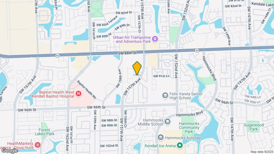 9128 SW 157th Avenue Rd Map and Location Details