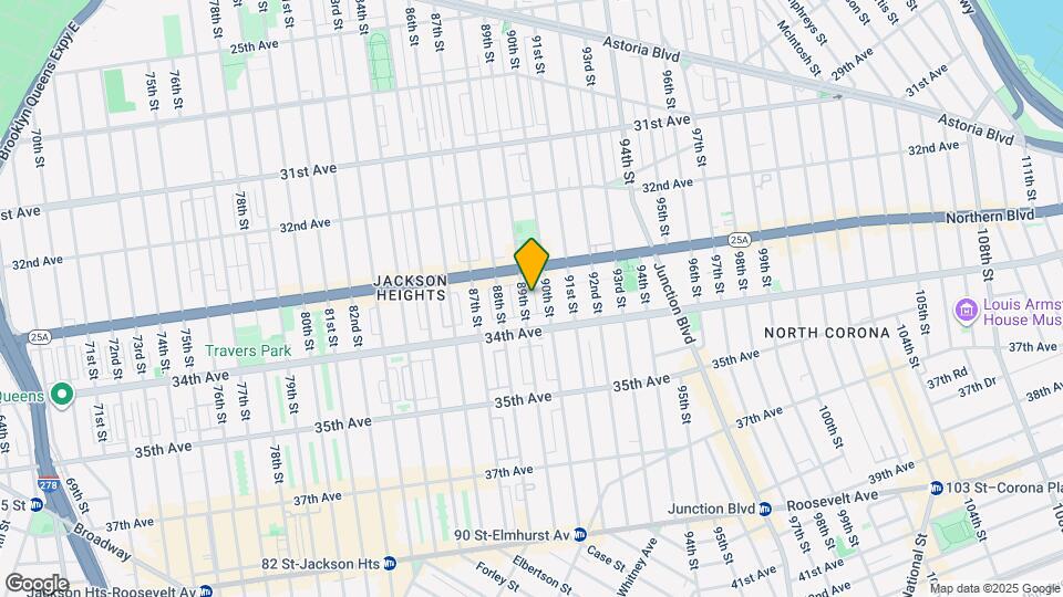33-27 89th St Map and Location Details