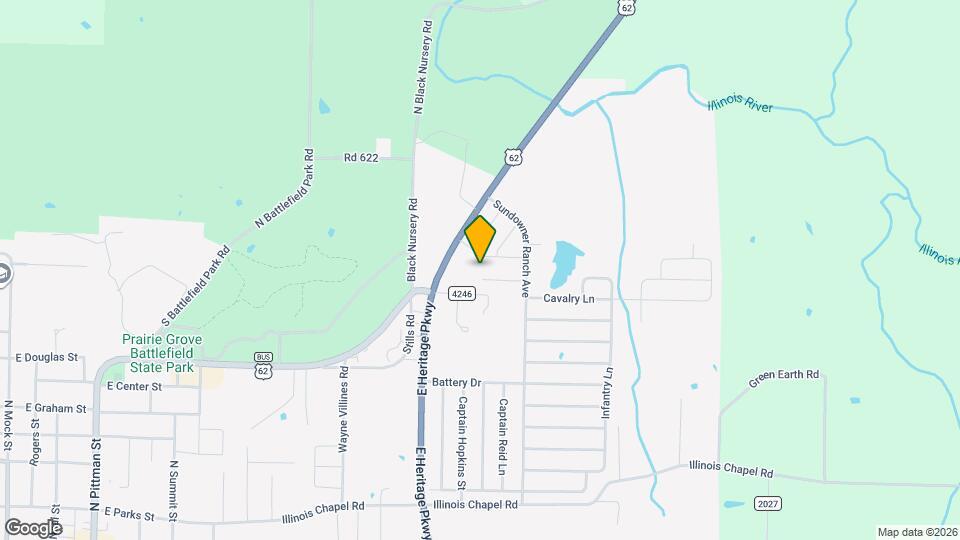 1121 Cannon St Map and Location Details