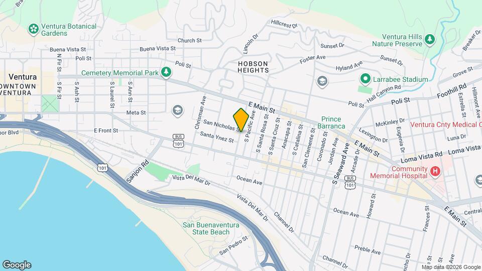 186 Hurst Ave, Unit 186 Map and Location Details