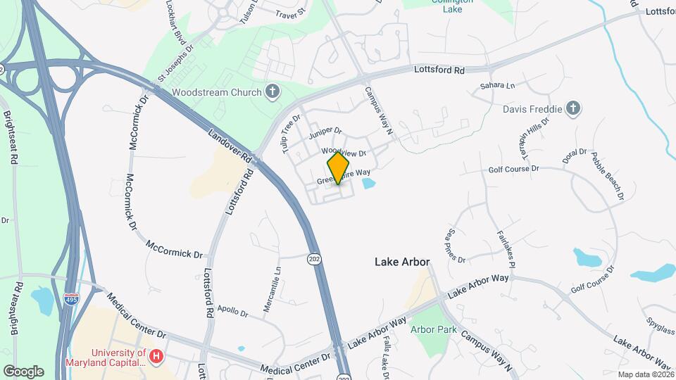 1604 Post Oak Dr Map and Location Details