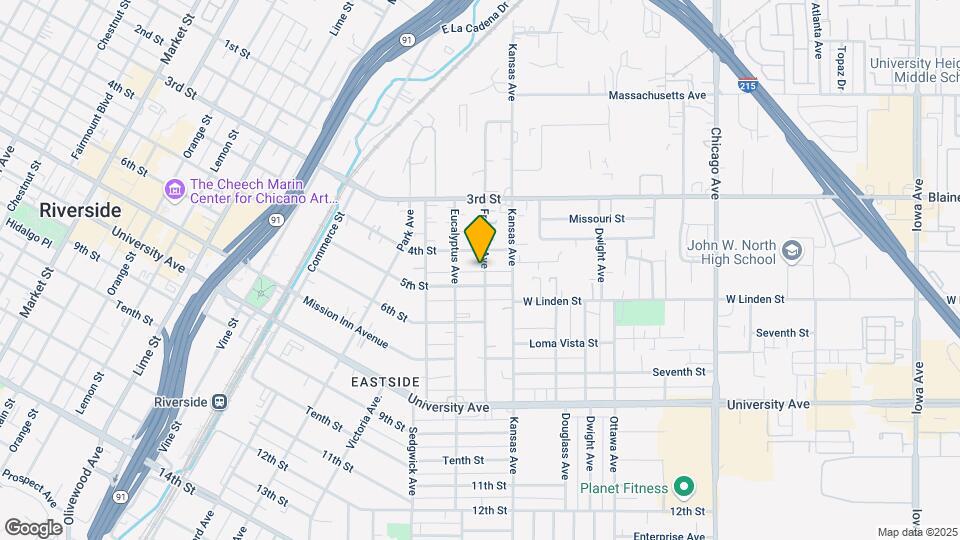 3455 Franklin Ave Mapa y Detalles de la Ubicación