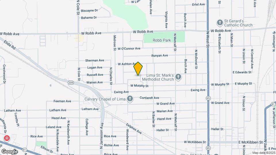 852 Deborah St Mapa y Detalles de la Ubicación