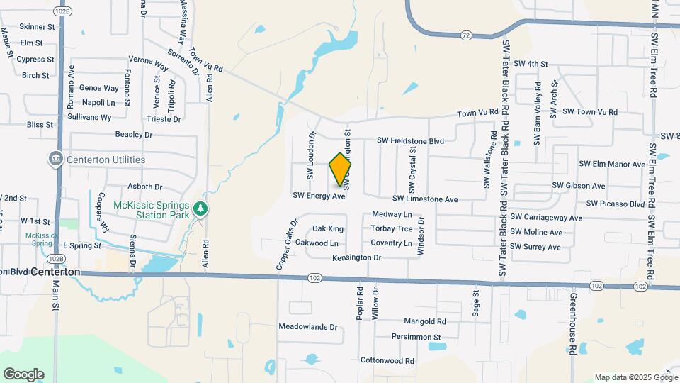 906 SW Caprington St Map and Location Details
