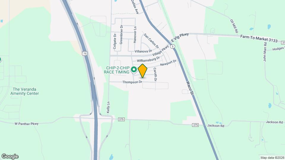 320 Thompson Dr Mapa y Detalles de la Ubicación