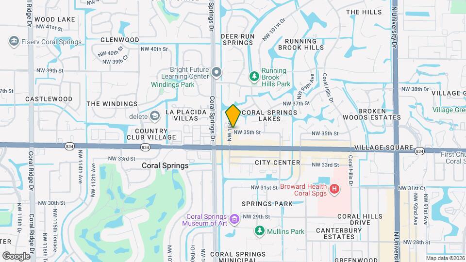 10379 NW 35th St Map and Location Details