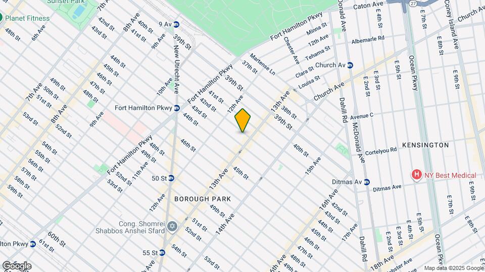 1270 42nd St Map and Location Details