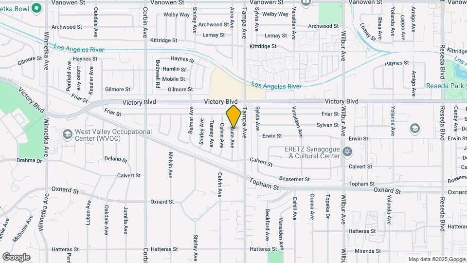 6248 Aura Ave Map and Location Details
