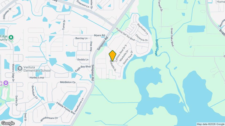 2943 Casabella Dr Map and Location Details