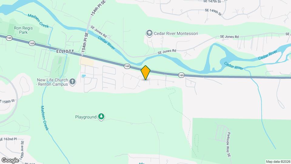 15845 SE 156th St Map and Location Details