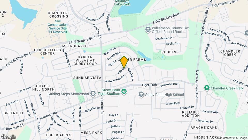 2208 Ada Ln Map and Location Details