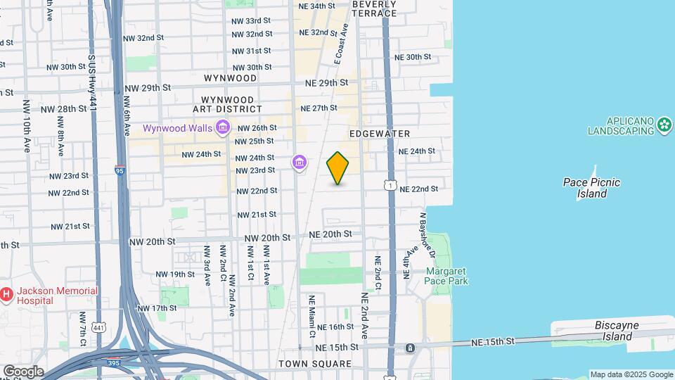 109 NE 22nd St, Unit S3 Map and Location Details