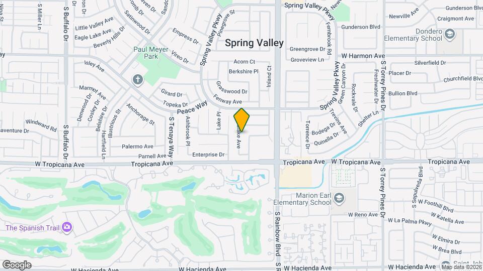 4800 Woodlake Ave Map and Location Details