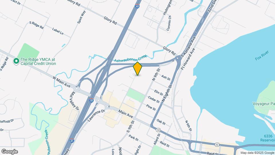 512 N 10th St Map and Location Details