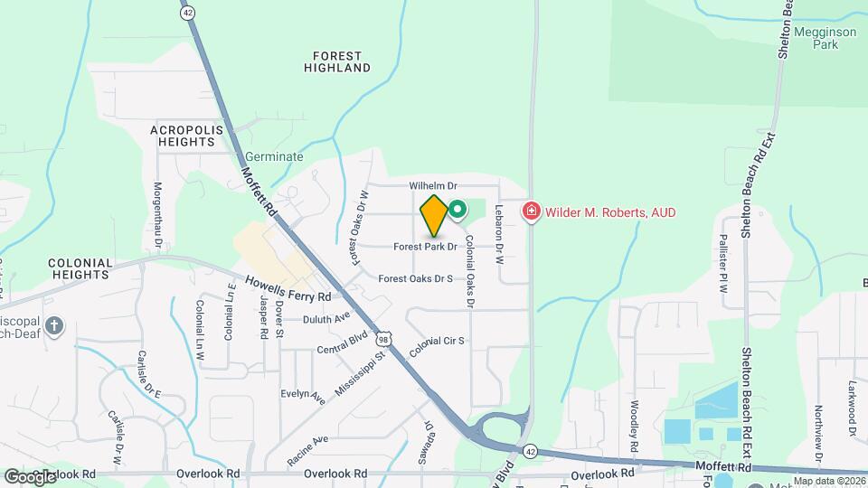 5323 Forest Park Dr Map and Location Details