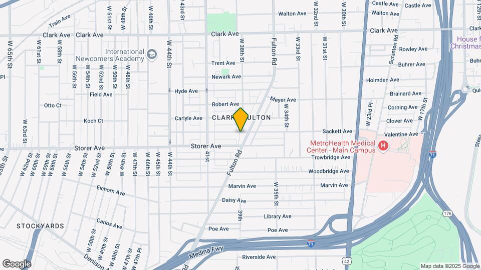 3805 Sackett Ave Mapa y Detalles de la Ubicación