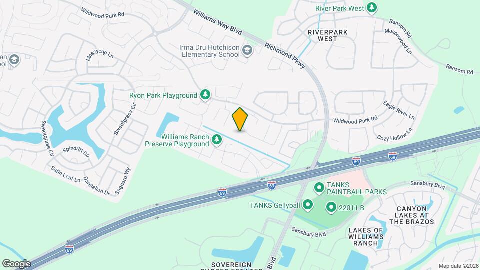 22335 Slate Oaks Ln Map and Location Details