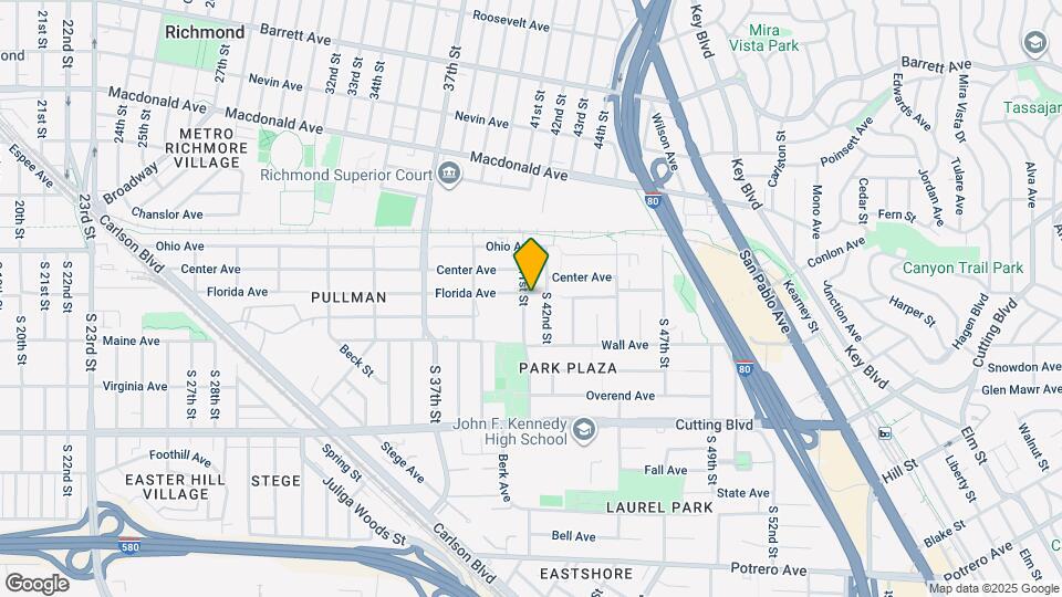 4100-4106 S 41st St Map and Location Details