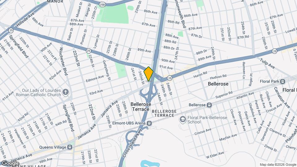 93-22 243rd St Map and Location Details