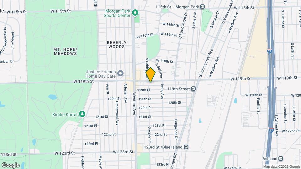 2309 119th St Map and Location Details