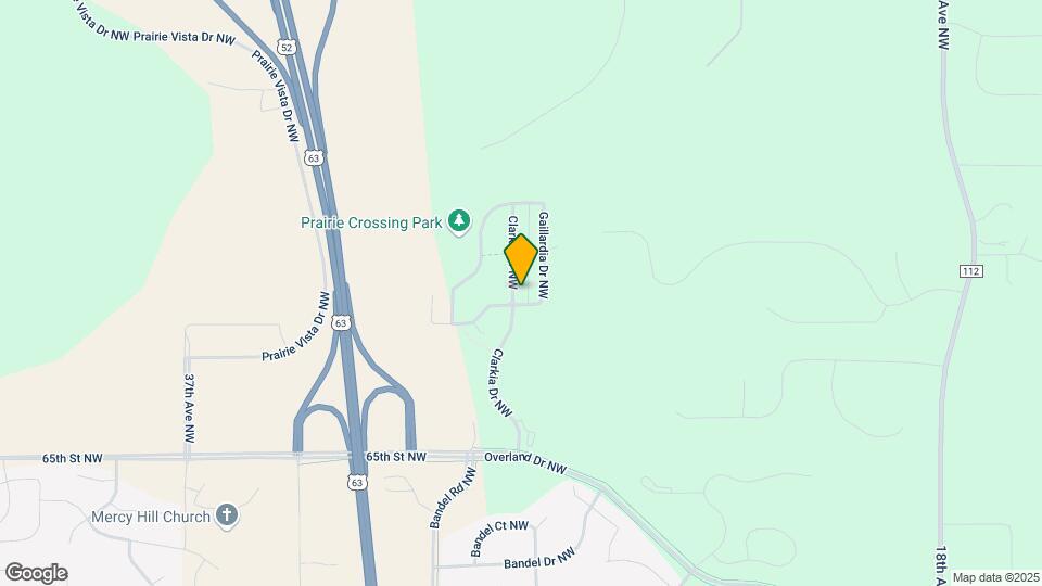 6736 Clarkia Dr NW Map and Location Details