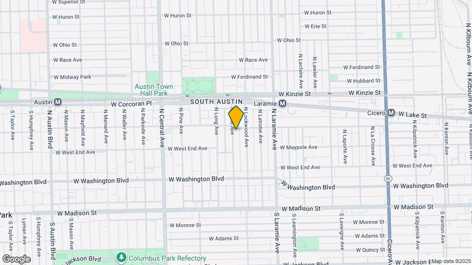 233 N Lorel Ave Map and Location Details